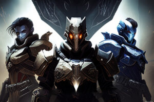 Destiny 2 Guardians after winning a battle